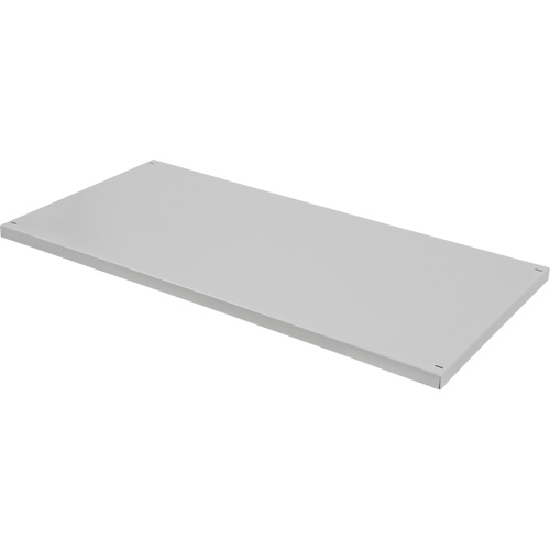 Tablette de rechange pour armoire d&eacute;montable, 30" x 15", Capacit&eacute; de 100 lb, Acier, Gris Maritime Industrial Rubber