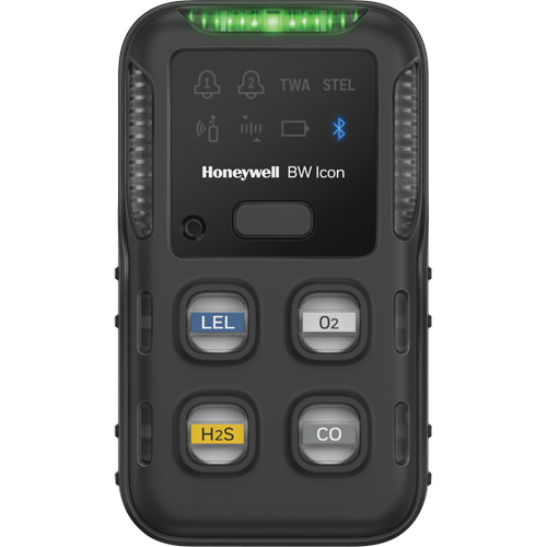 D&eacute;tecteur multi-gaz BW Icon, 4 Gaz, LEL - CO - H2S -O2 Maritime Industrial Rubber