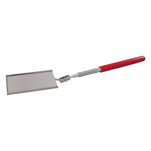 Miroir d'inspection, Rectangulaire, 3-1/2" lo x 3-1/2" la, Non t&eacute;lescopique Maritime Industrial Rubber