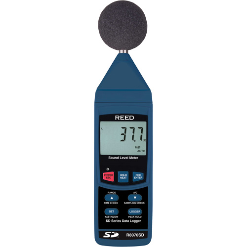Sound Level Meter, 30 - 130 dB Measuring Range Maritime Industrial Rubber