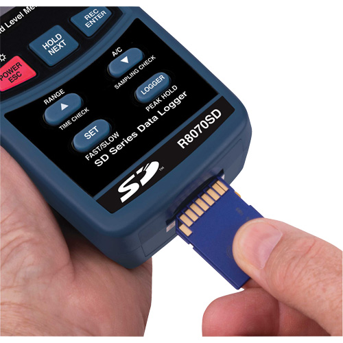Sound Level Meter, 30 - 130 dB Measuring Range Maritime Industrial Rubber