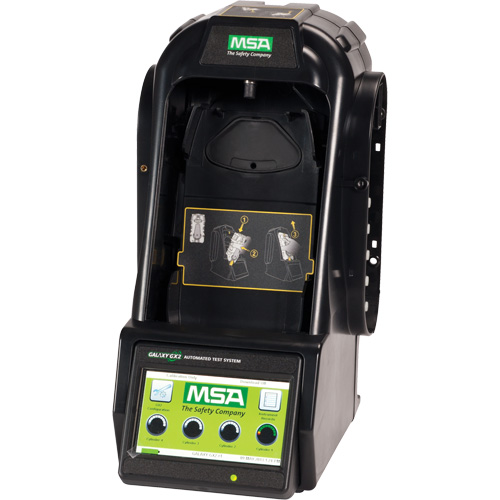 Syst&egrave;me de test automatis&eacute; Galaxy GX2, Compatible avec D&eacute;tecteur multigaz Altair 5/5X Maritime Industrial Rubber