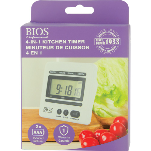 Minuterie de cuisine 4 en 1 Maritime Industrial Rubber