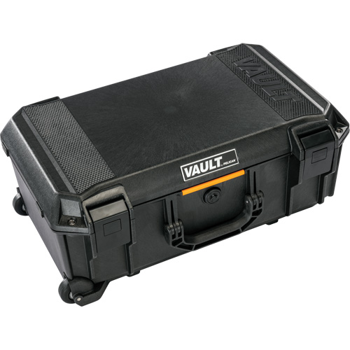 Valise roulante Vault avec s&eacute;parateurs coussin&eacute;s, Mallette rigide Maritime Industrial Rubber