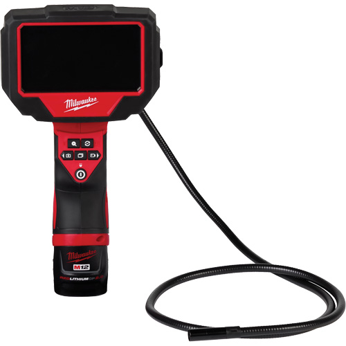 M12 M-Spector 360 Inspection Camera, 4.3" Display, 10 mm (0.39") Camera Head Maritime Industrial Rubber
