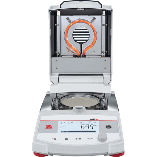 MB32 Carbon Fiber Heating Moisture Analyzer Maritime Industrial Rubber
