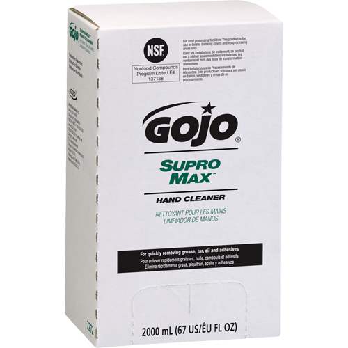Pro TDX 2000 Supro Max Hand Cleaner, Lotion, 2 L, Refill, Unscented Maritime Industrial Rubber