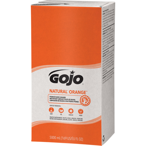 Pro TDX 5000 Natural Orange Hand Cleaner, Pumice, 5 L, Refill, Citrus/Orange Maritime Industrial Rubber
