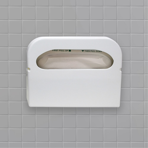 Health Gards&reg; Half-Fold Toilet Seat Cover Dispenser Maritime Industrial Rubber