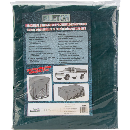 B&acirc;che, Robuste, Vert, 60' x 40' x 9 mils Maritime Industrial Rubber