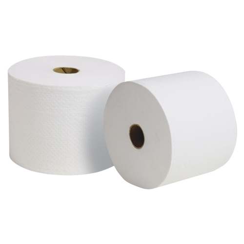 Papier hygi&eacute;nique Pro Perform, Rouleau Haute capacit&eacute;, 2 Pli, 950 Feuilles/Rouleu, Longueur 26', Blanc Maritime Industrial Rubber