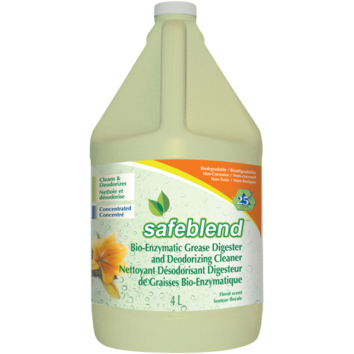 Bioenzymatic Grease Digester & Deodorizing Cleaners, 4 L/4.0 L Maritime Industrial Rubber