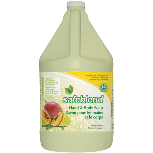 Savon pour les mains & le corps, 4 L, Parfum&eacute;, Cruche Maritime Industrial Rubber