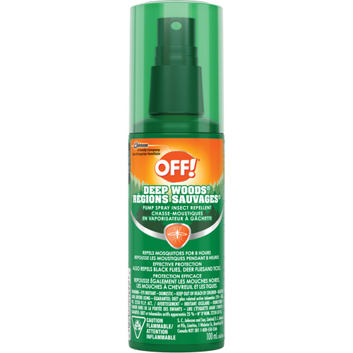 Insectifuge Off! R&eacute;gions sauvages, DEET &agrave; 25 %, Vaporisateur, 100 ml Maritime Industrial Rubber