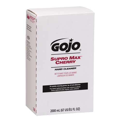 Pro TDX 2000 Supro Max Cherry Hand Cleaner, Gel, 2 L, Refill, Cherry Maritime Industrial Rubber