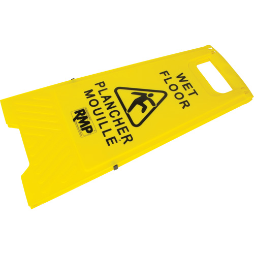 Safety Wet Floor Sign, Bilingual with Pictogram Maritime Industrial Rubber