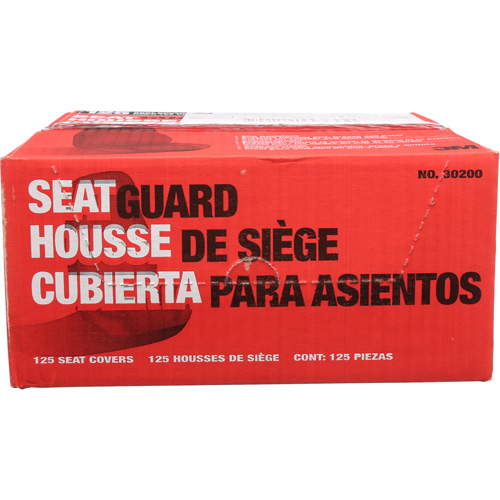 Marson&reg; Kwikee Disposable Plastic Automotive Seat Covers Maritime Industrial Rubber