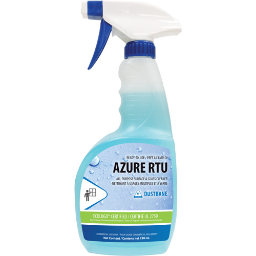 Nettoyant pour verre et fen&ecirc;tres Azure, 750 ml, Bouteille &agrave; g&acirc;chette Maritime Industrial Rubber