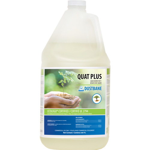 Quat Plus - Disinfectants & Cleaners, 4 L, Jug Maritime Industrial Rubber