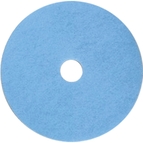 Floor Maintenance Pads, 19", Burnishing, Blue Maritime Industrial Rubber