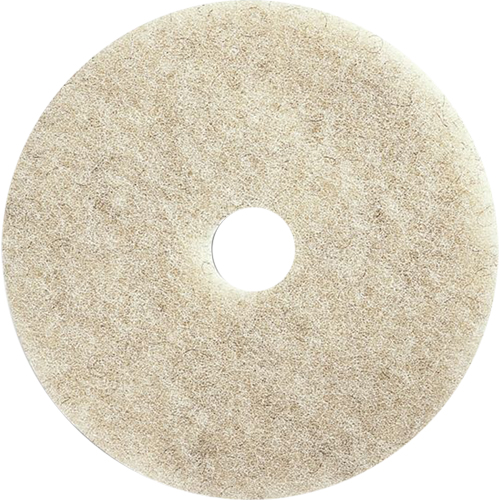 Floor Maintenance Pads, 24", Burnishing, Brown Maritime Industrial Rubber