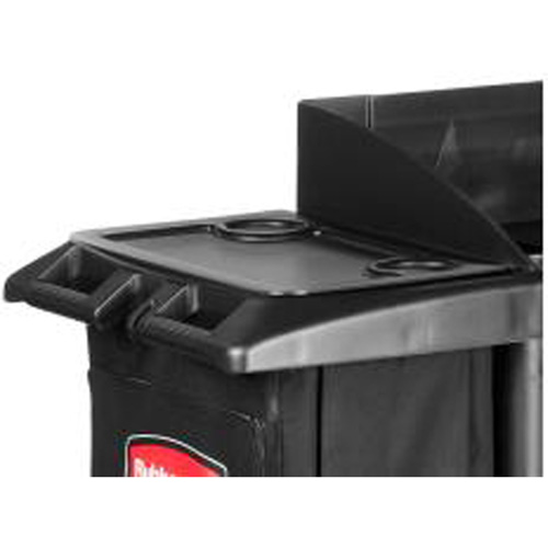 Executive Compact Housekeeping Cart Maritime Industrial Rubber