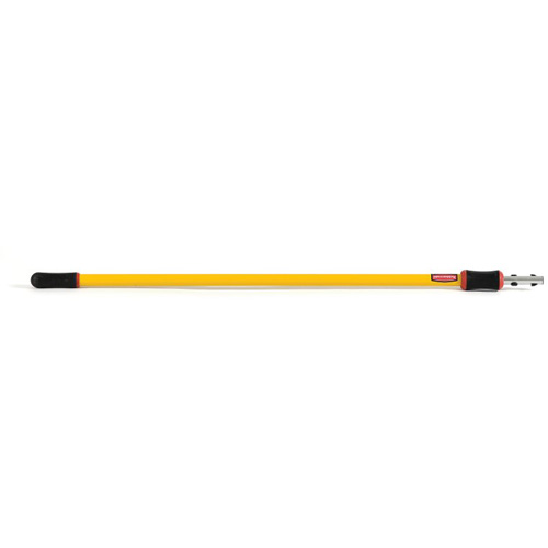 Hygen Handle, Aluminum, Telescopic, Quick-Connect Tip, 1-1/2" Diameter, 4' - 8' Length Maritime Industrial Rubber