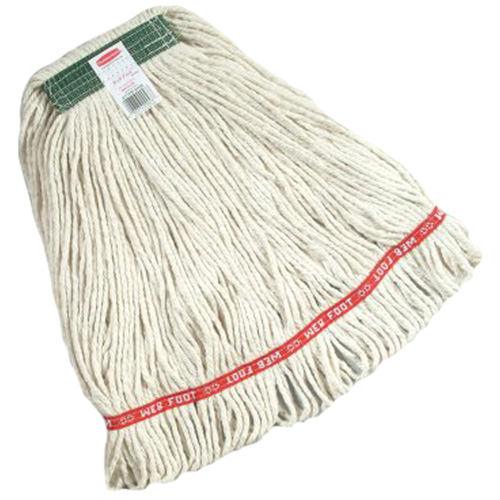 Vadrouille mouill&eacute;e Super Stitch, Finition de plancher, Coton, 24 oz, Style Boucle Maritime Industrial Rubber