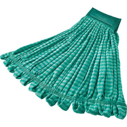 Tube Wet Mop, Microfibre/Polyester, 28 oz., Loop Style Maritime Industrial Rubber