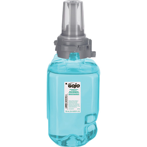 Savon pour les mains botanique pour distributeur ADX-7 de GOJO, Mousse, 700 ml, Parfum&eacute; Maritime Industrial Rubber