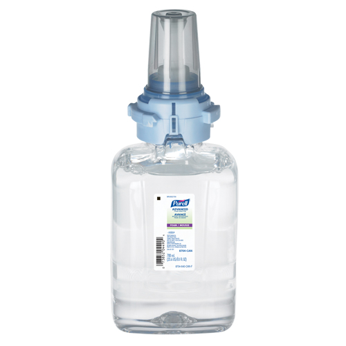 ADX-7 Advanced Foam Hand Sanitizer, 700 ml, Cartridge Refill, 70% Alcohol Maritime Industrial Rubber