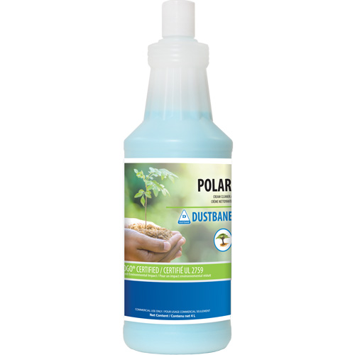 Polar Cream Bathroom Cleaner, 1 L/1.0 L, Bottle Maritime Industrial Rubber