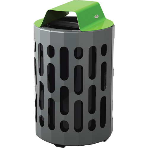 R&eacute;cipients &agrave; d&eacute;chets 2020 Stingray, M&eacute;tal, 42 gal. US Maritime Industrial Rubber