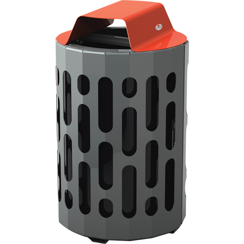 2020 Stingray Waste Receptacles, Metal, 42 US gal. Maritime Industrial Rubber