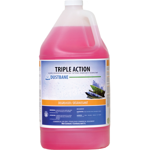 Action triple - nettoyant, d&eacute;graissant et d&eacute;sinfectant, 5 L, Cruche Maritime Industrial Rubber