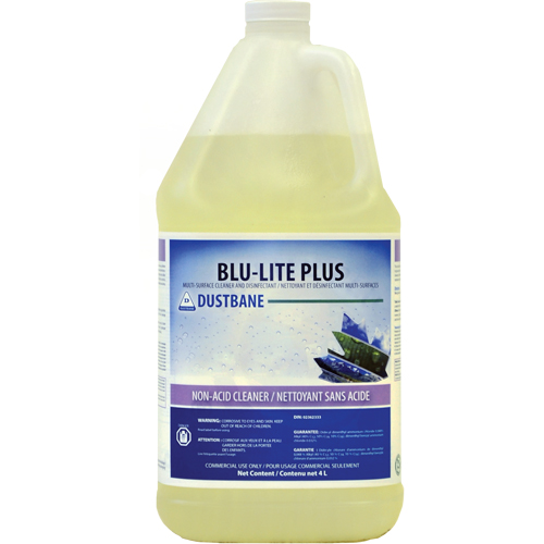 Nettoyant et d&eacute;sinfectant pour surfaces multiples Blu-Lite Plus, 4 L, Cruche Maritime Industrial Rubber
