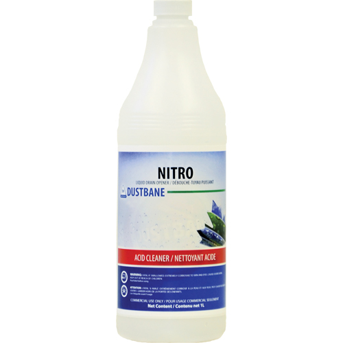 Nitro Liquid Drain Opener, 1 L, Bottle Maritime Industrial Rubber