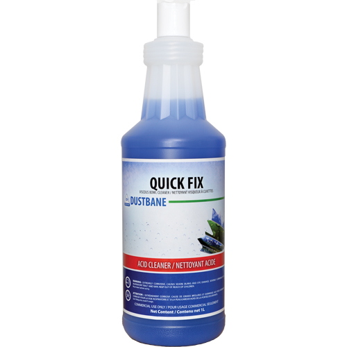 Nettoyant pour bol acide Quick Fix, 1 L, Bouteille Maritime Industrial Rubber