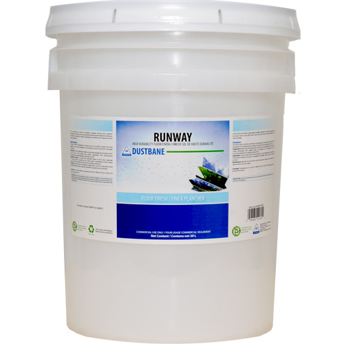 Runway High-Durability Floor Finish, 20 L, Drum Maritime Industrial Rubber