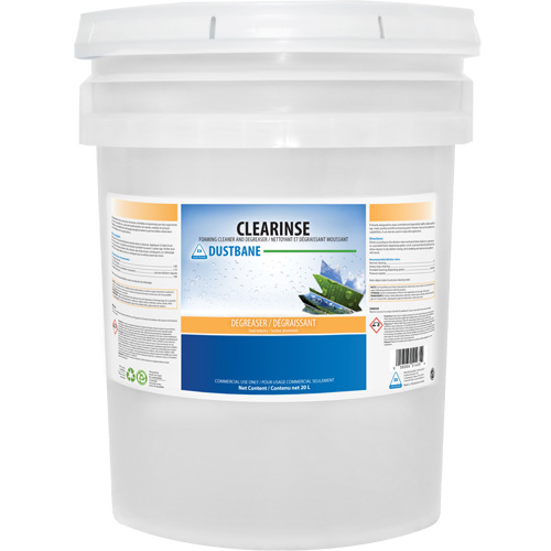 Nettoyant et d&eacute;graissant mousseux Clearinse, 20 L, Seau Maritime Industrial Rubber