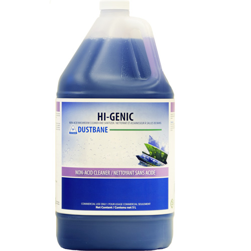 Hi-Genic Bathroom Cleaner & Sanitizer, 5 L, Jug Maritime Industrial Rubber