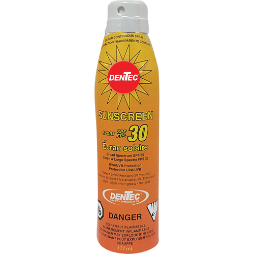 &eacute;cran solaire Shield, FPS 30, A&eacute;rosol Maritime Industrial Rubber