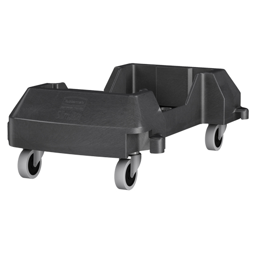 Slim Jim&reg; Trolley, Polypropylene, Black, Fits: 11" x 20" Maritime Industrial Rubber