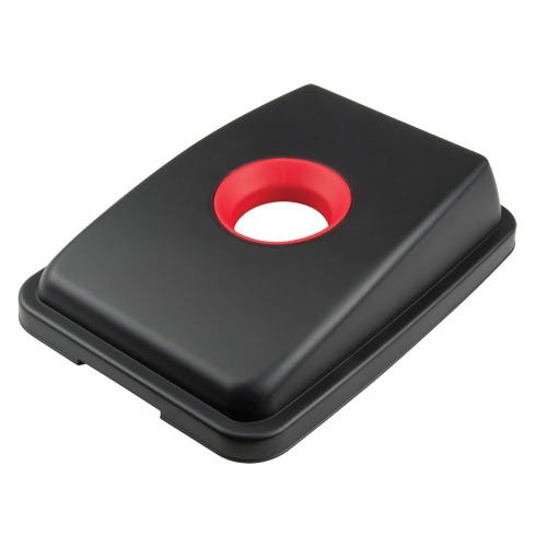 Waste Classification - Lid, Open Lid, Plastic, Fits Container Size: 17-1/4" x 12-1/2" Maritime Industrial Rubber