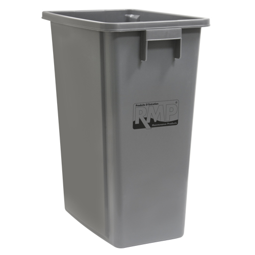 Bac &agrave; d&eacute;chets et de recyclage, Plastique, 16 gal. US Maritime Industrial Rubber