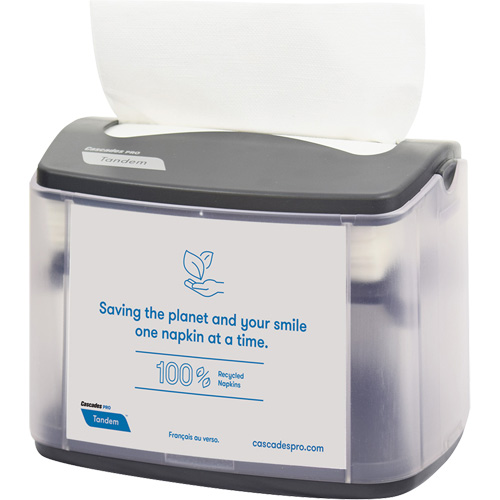 Pro Tandem Tabletop Napkin Dispenser Maritime Industrial Rubber