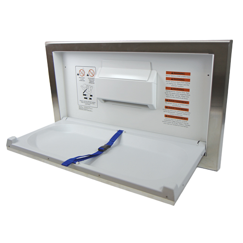 Horizontal Baby Changing Station, 37 x 31 Maritime Industrial Rubber