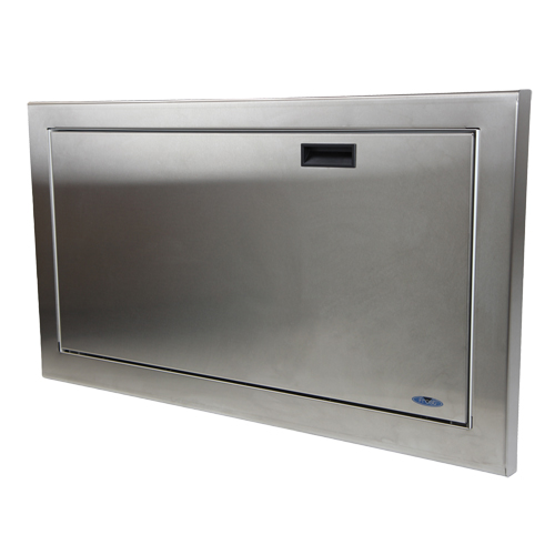 Horizontal Baby Changing Station, 37 x 31 Maritime Industrial Rubber