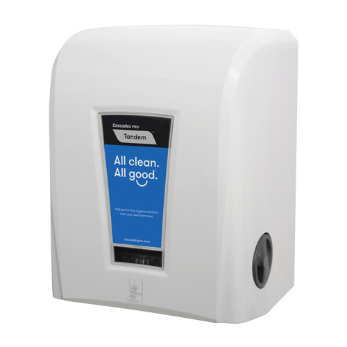 Pro Tandem Hand Towel Hybrid Dispenser, Electronic, 12.3" W x 9.3" D x 16.4" H Maritime Industrial Rubber