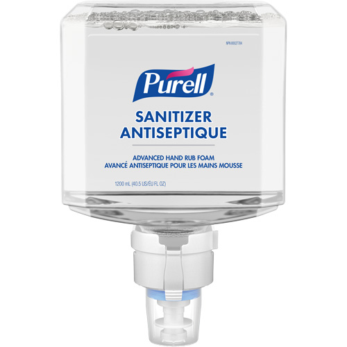 ES8 Advanced Foam Hand Sanitizer, 1200 ml, Cartridge Refill, 70% Alcohol Maritime Industrial Rubber